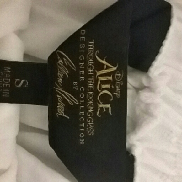 Lace tipped white skirt - Picture 2 of 2